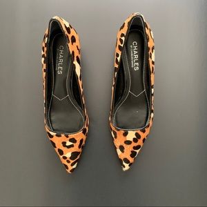 Charles by Charles David leopard pumps